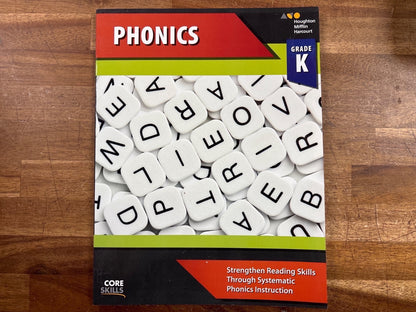 Houghton Mifflin Harcourt Core Skills Phonics Grade K