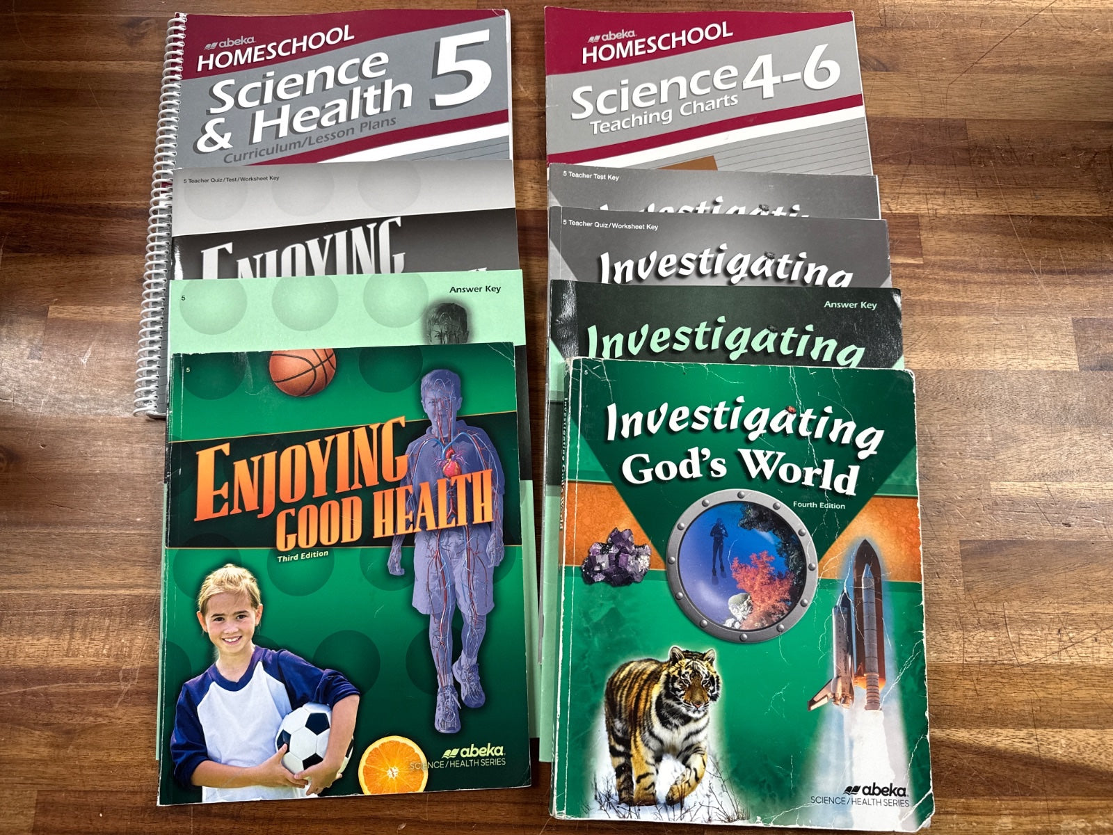 Abeka Science & Health 5 Homeschool Curriculum Set Grade 5