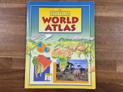 The Nystrom World Atlas Homeschool Reference Book