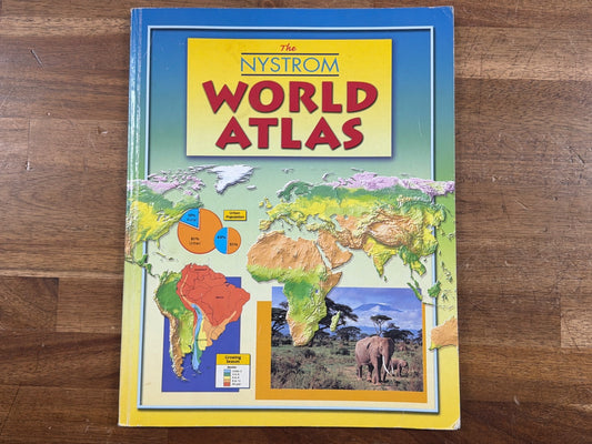 The Nystrom World Atlas Homeschool Reference Book