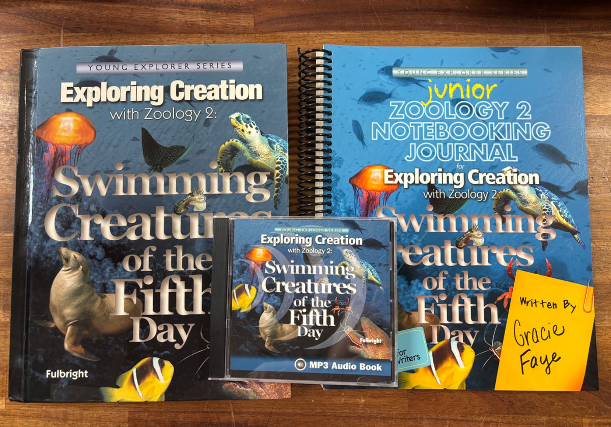 Apologia Zoology 2 Swimming Creatures Curriculum Set — front cover
