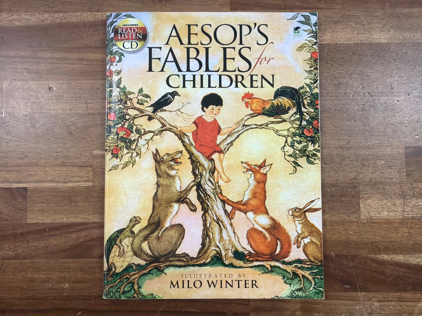 Aesop's Fables for Children Illustrated by Milo Winter