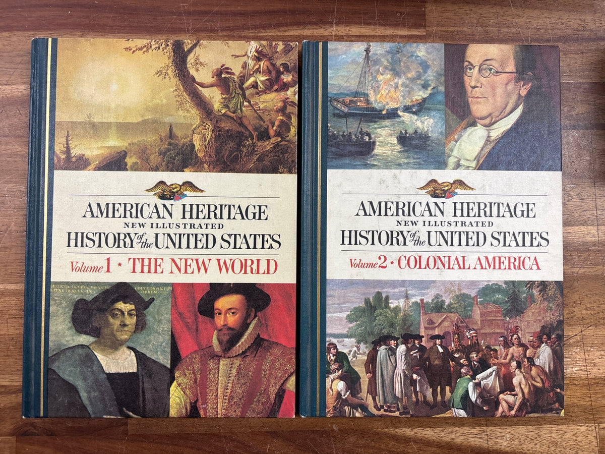 American Heritage Illustrated History US Vol 1&2 Set — front cover