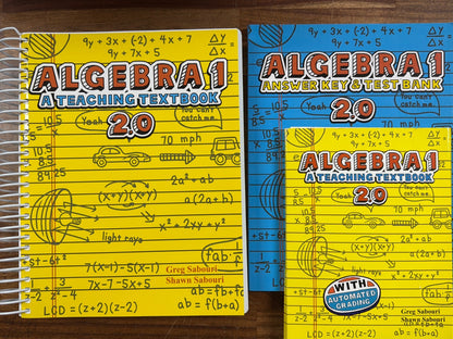 Teaching Textbooks Algebra I 2.0 Set