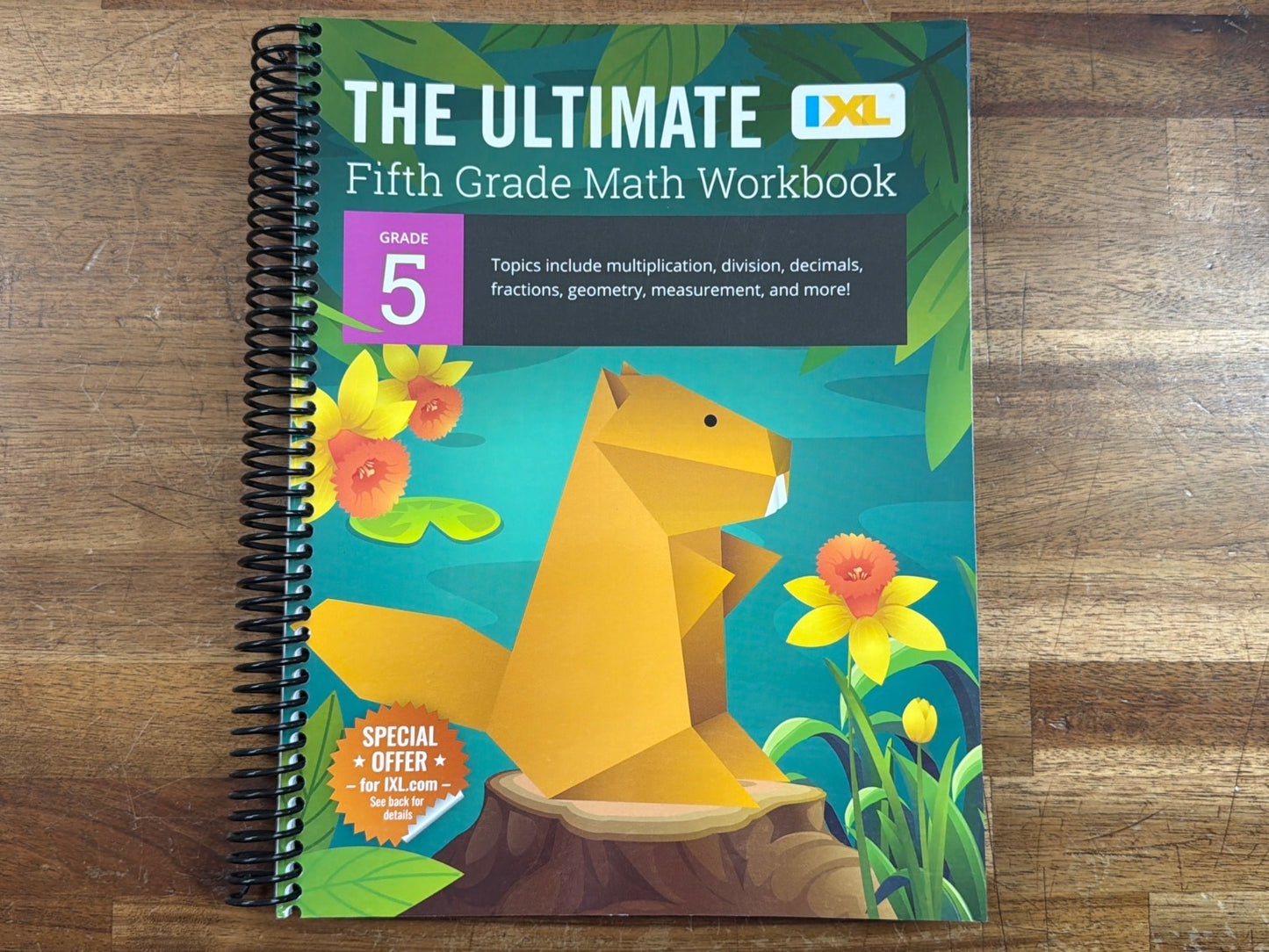 IXL the Ultimate Fifth Grade Math Workbook Grade 5