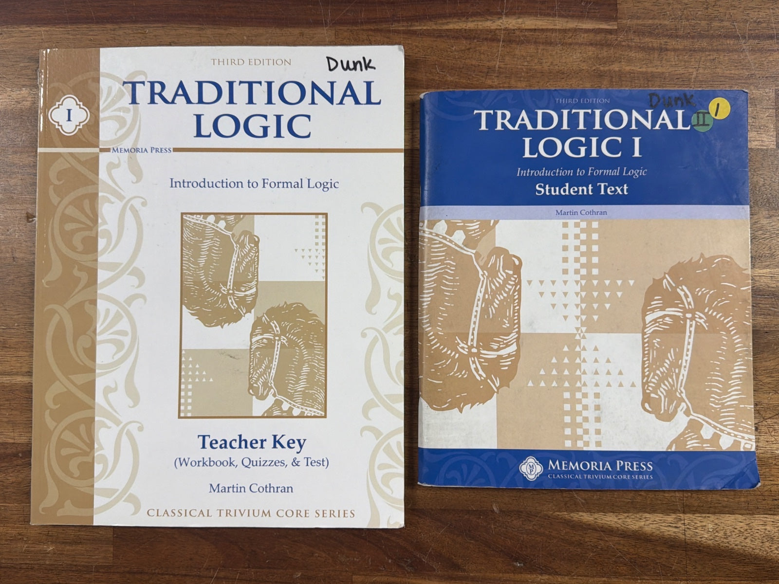 Traditional Logic I 3rd Ed Student Text & Teacher Key Set