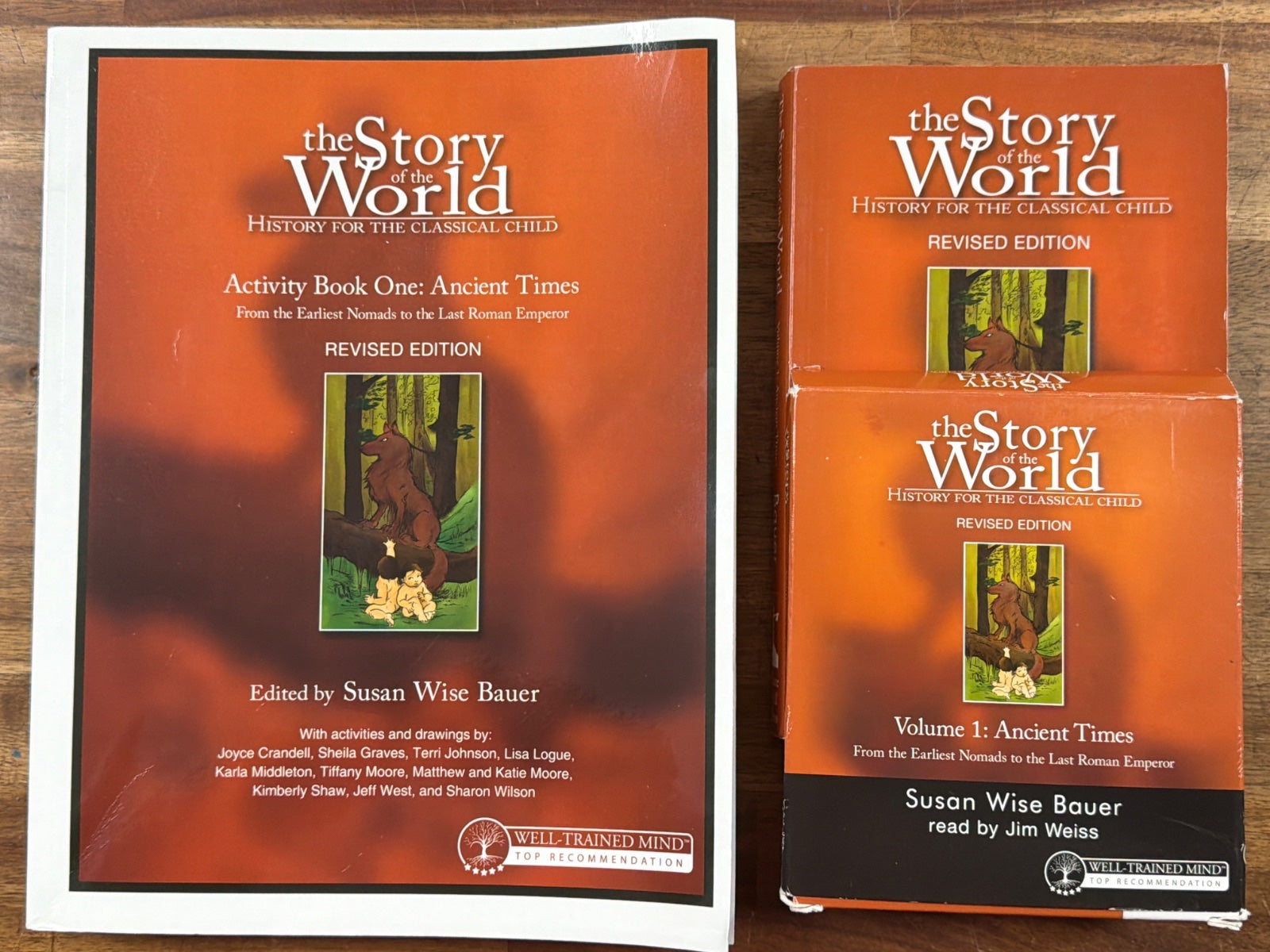 Story of the World Vol 1 Activity Book & Audio CD Set