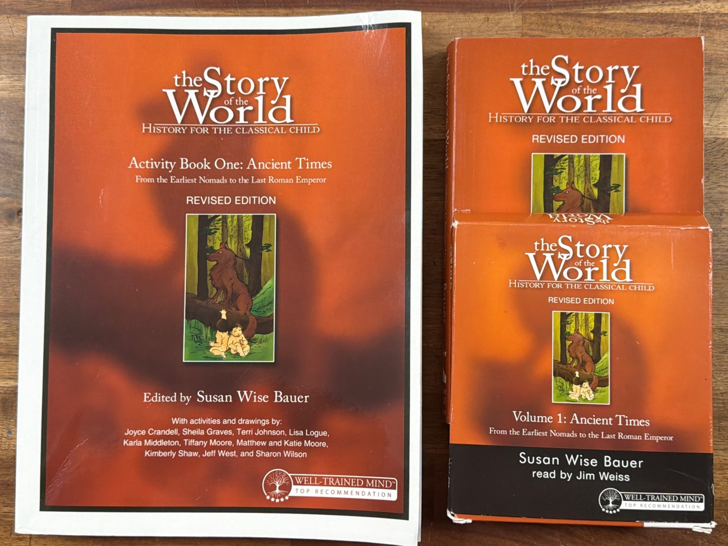 Story of the World Vol 1 Activity Book & Audio CD Set