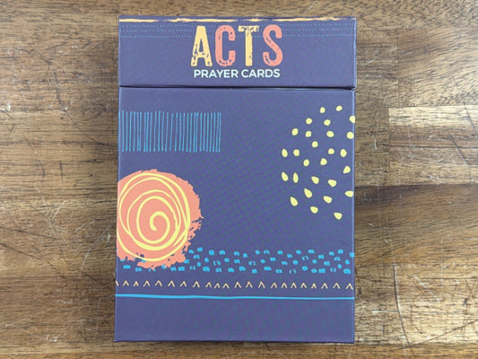 Acts Prayer Cards - Not Consumed Homeschool Devotional