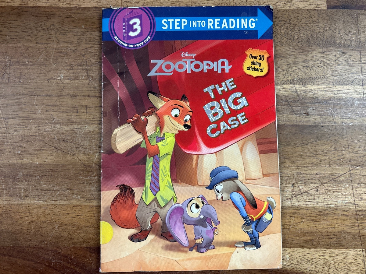 Disney Zootopia the Big Case Step Into Reading Step 3 — front cover