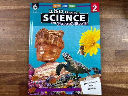 180 Days of Science for Second Grade Level 2 - Shell Ed