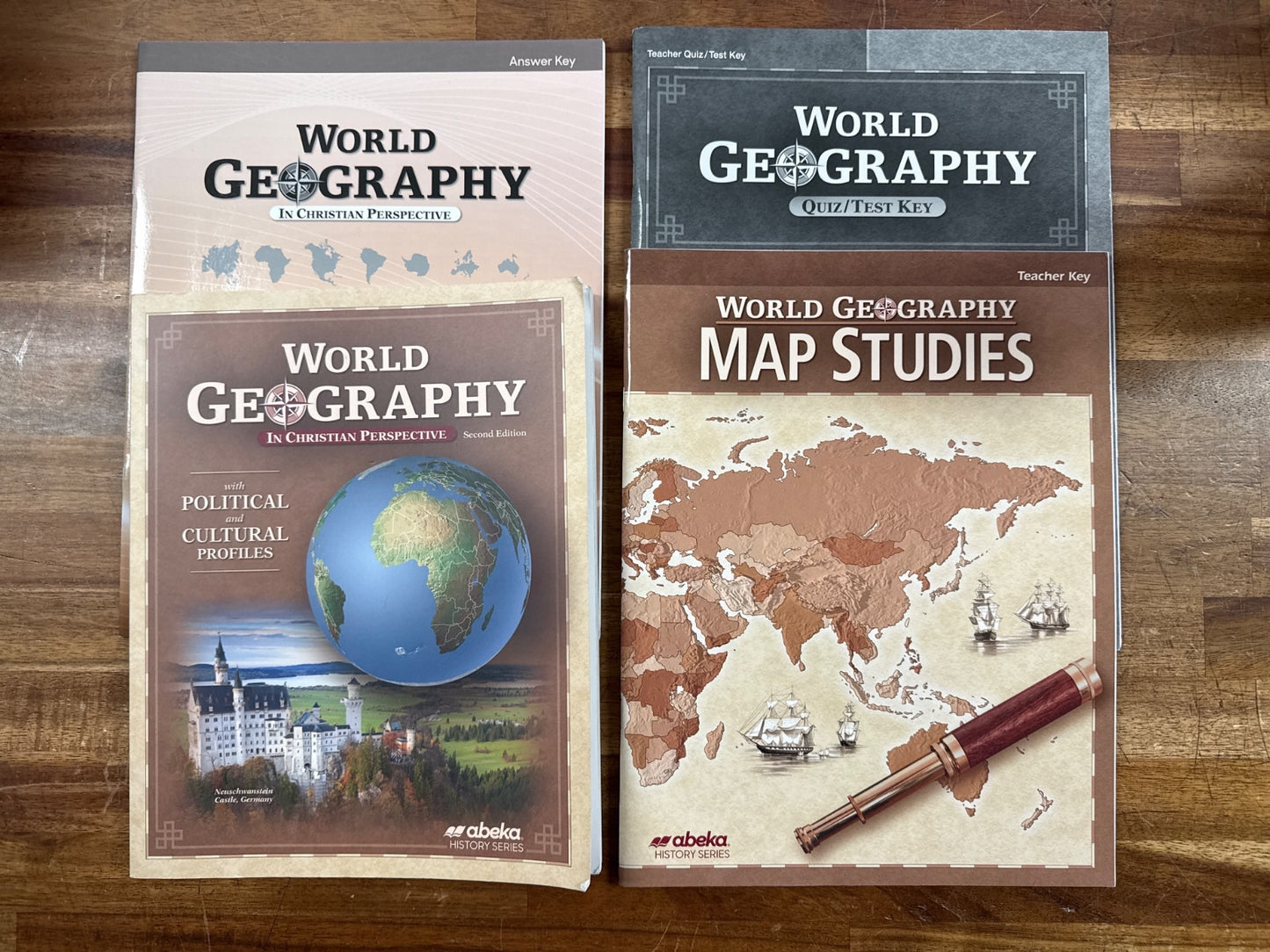 Abeka World Geography in Christian Perspective 2nd Ed Set