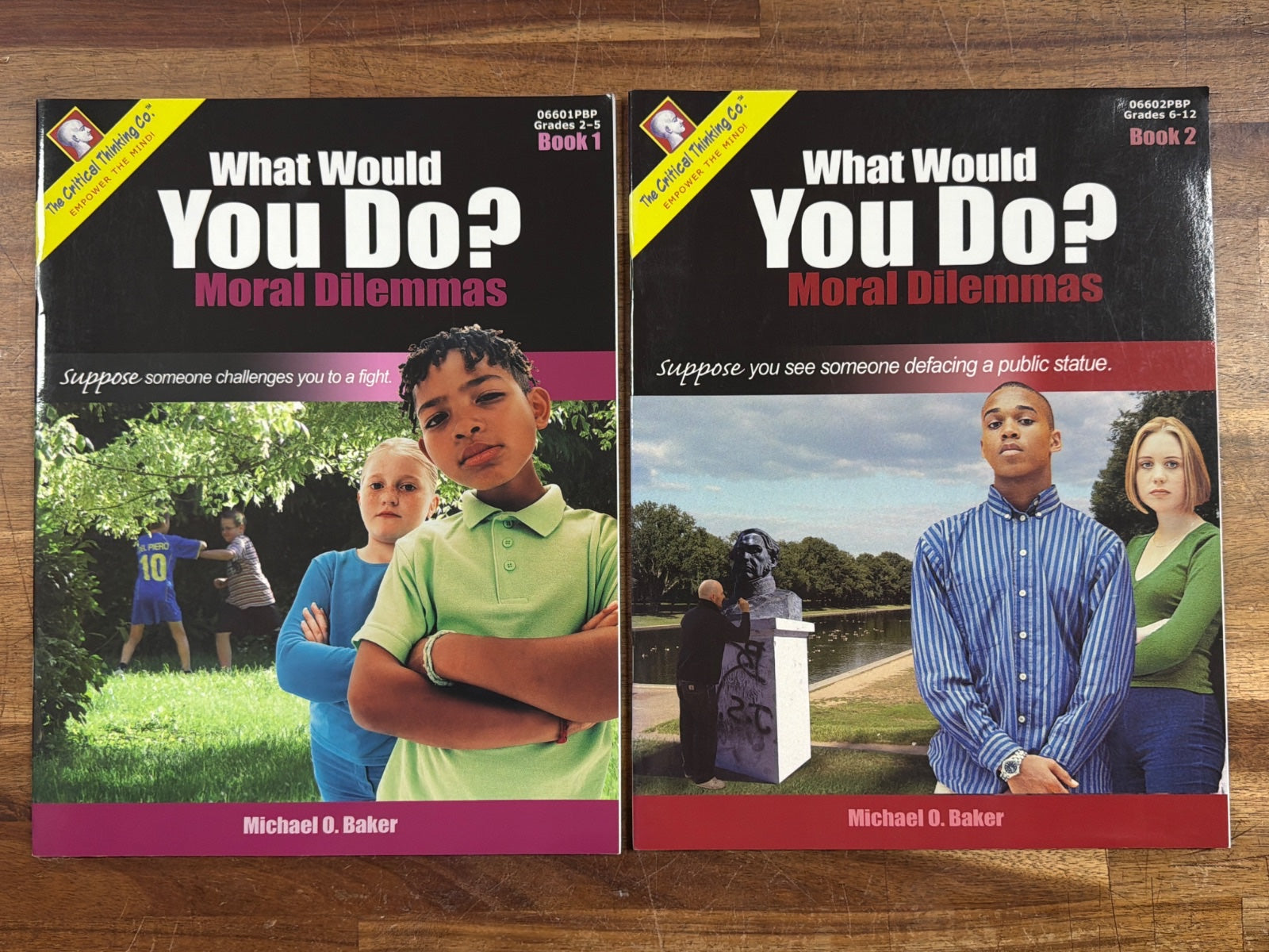 Critical Thinking Co. What Would You Do? Moral Dilemmas Bk1&2