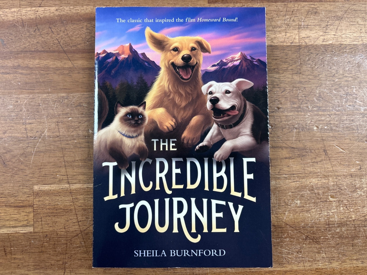 The Incredible Journey by Sheila Burnford - Yearling Edition — front cover