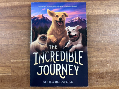 The Incredible Journey by Sheila Burnford - Yearling Edition — front cover