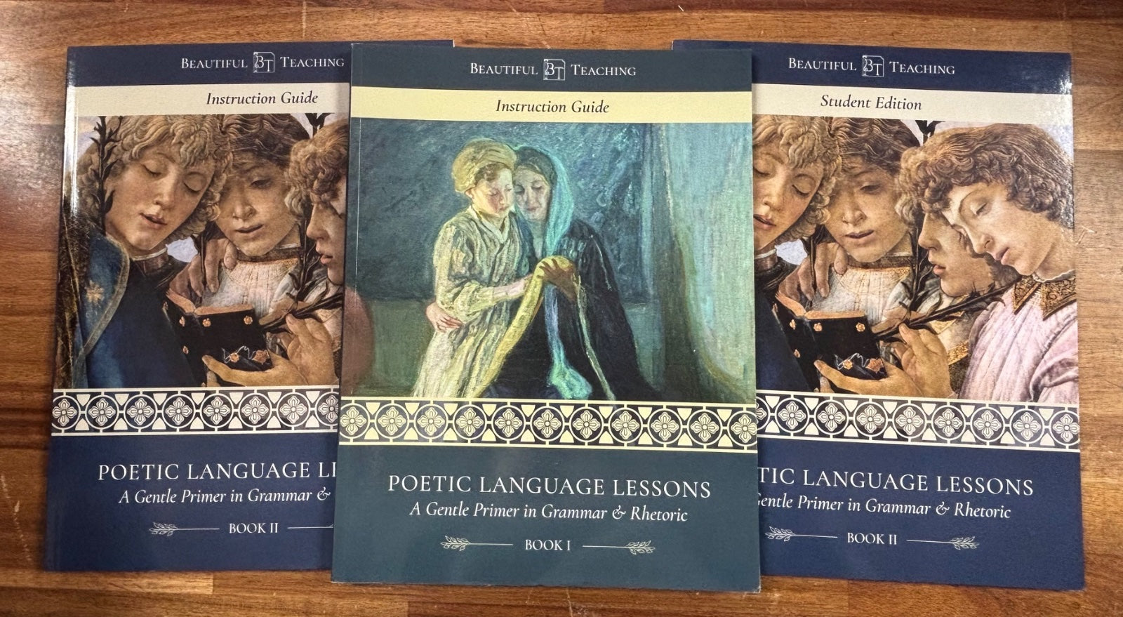 Beautiful Teaching Poetic Language Lessons Book I & II Set — front cover