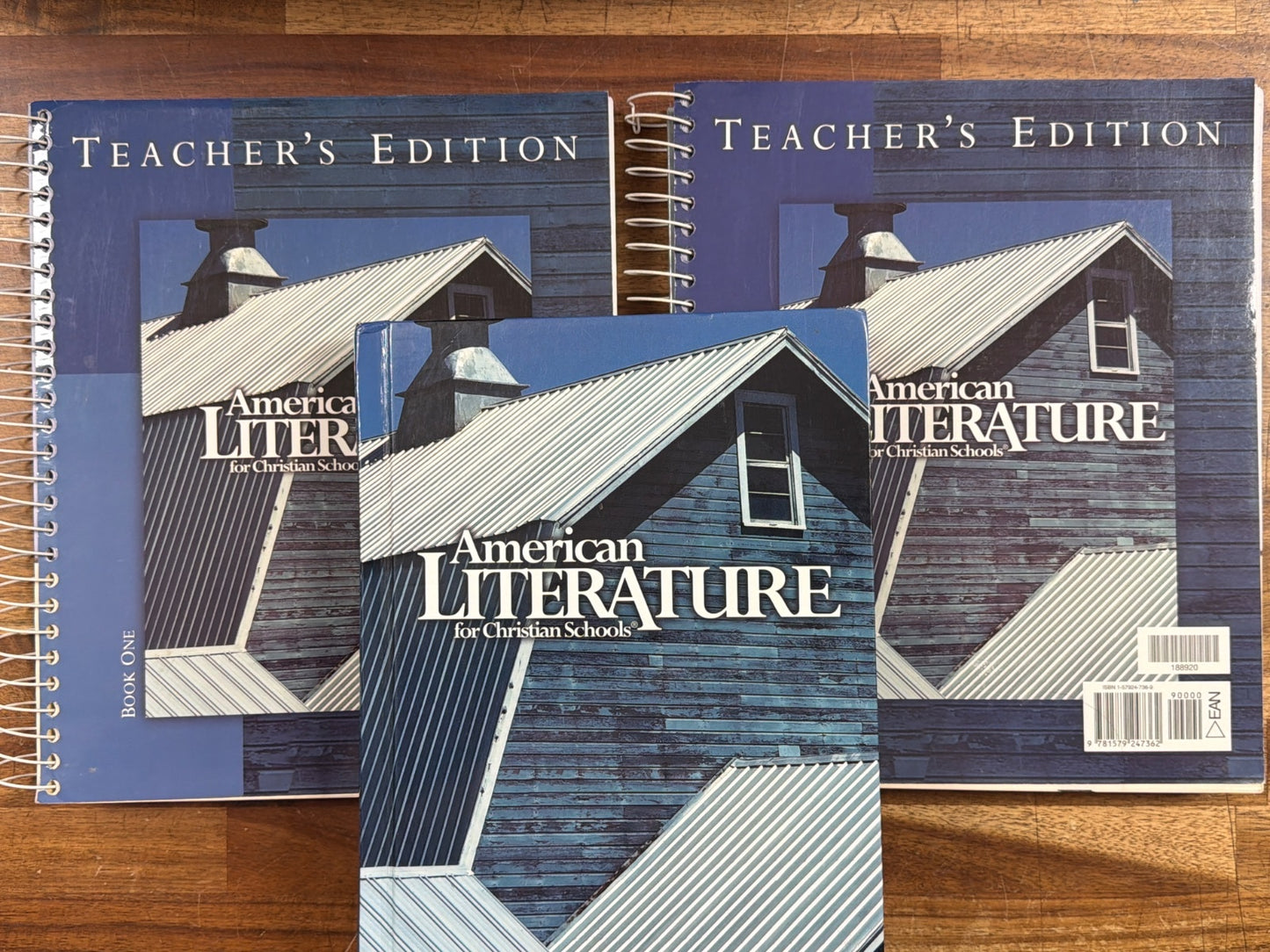 BJU American Literature Set Textbook & Teacher Guides