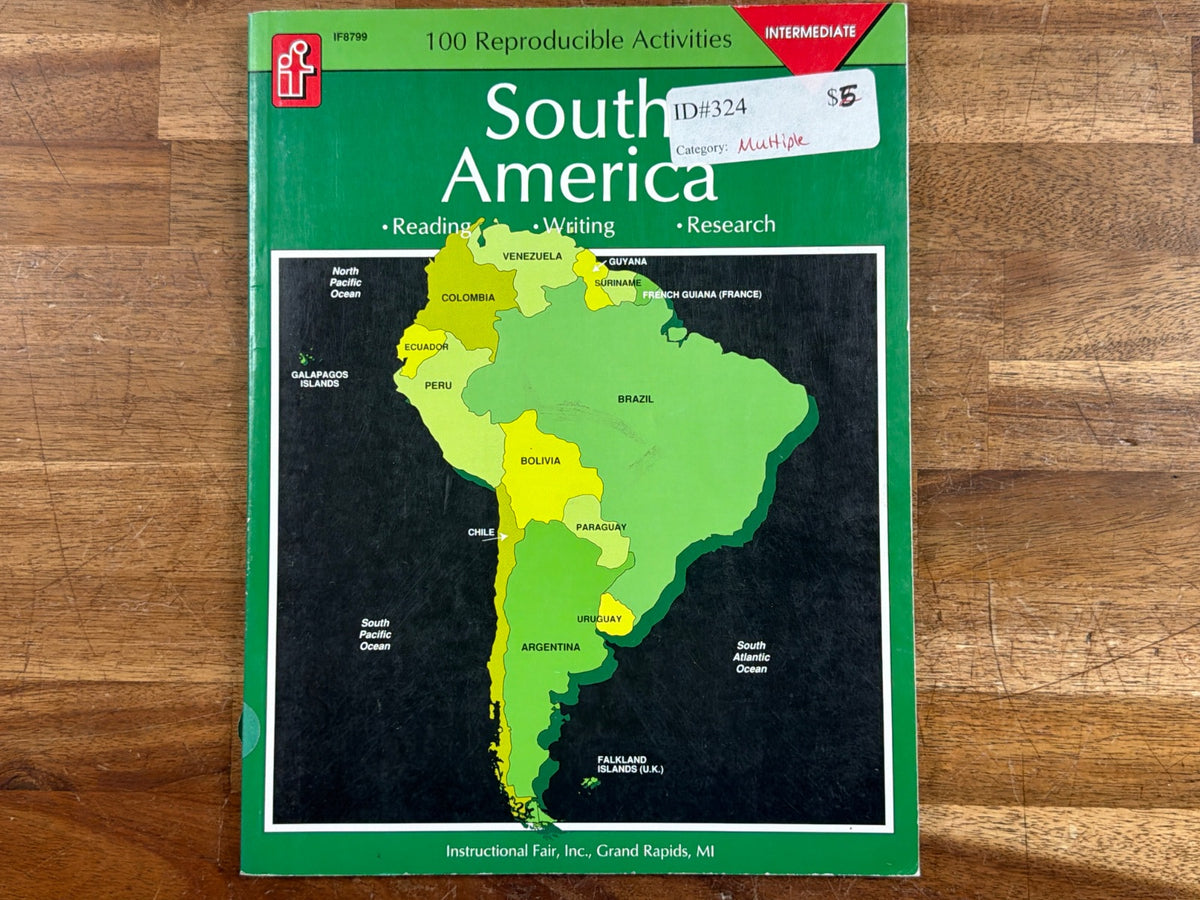 South America 100 Reproducible Activities Intermediate