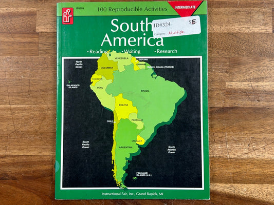 South America 100 Reproducible Activities Intermediate