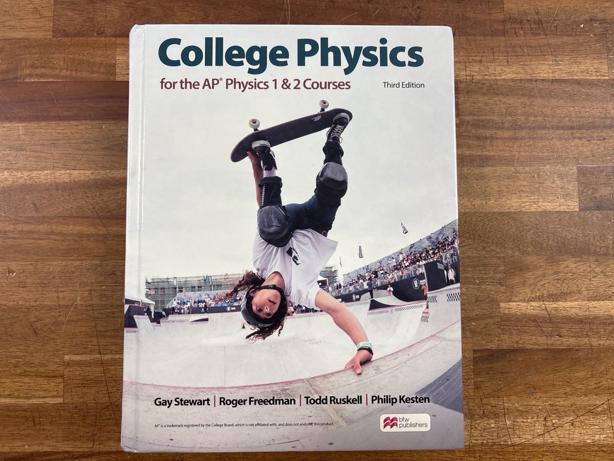 College Physics for AP Physics 1 & 2 Courses 3rd Ed — front cover