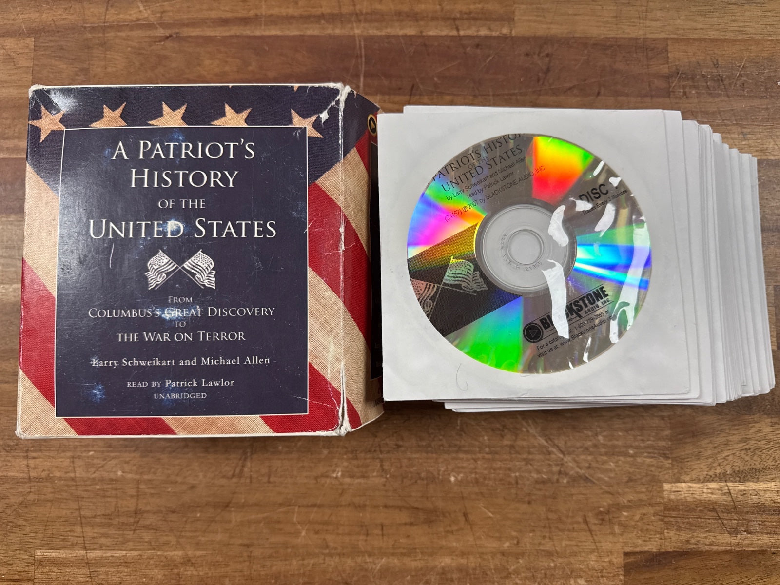 A Patriot's History of the United States Audiobook 42 CDs