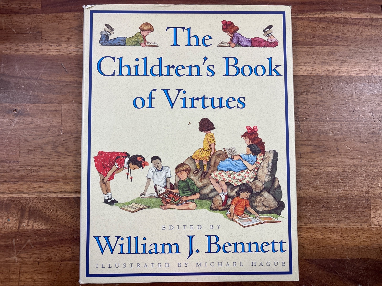 The Children's Book of Virtues by William J. Bennett HC