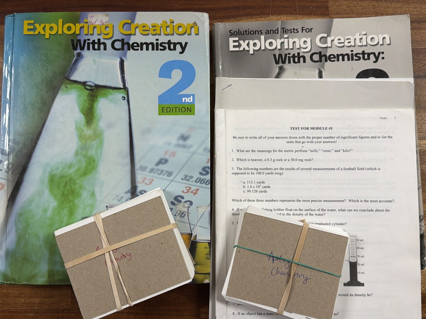 Apologia Exploring Creation Chemistry 2nd Edition Set