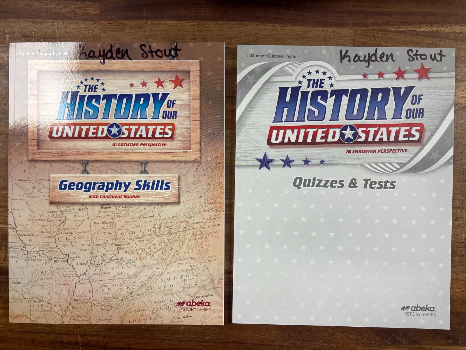 Abeka History of Our United States 4 Set 5th Ed