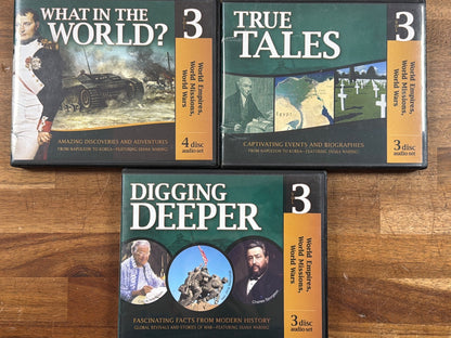 Diana Waring History Revealed Vol 3 Set - 3 Audio CD Sets