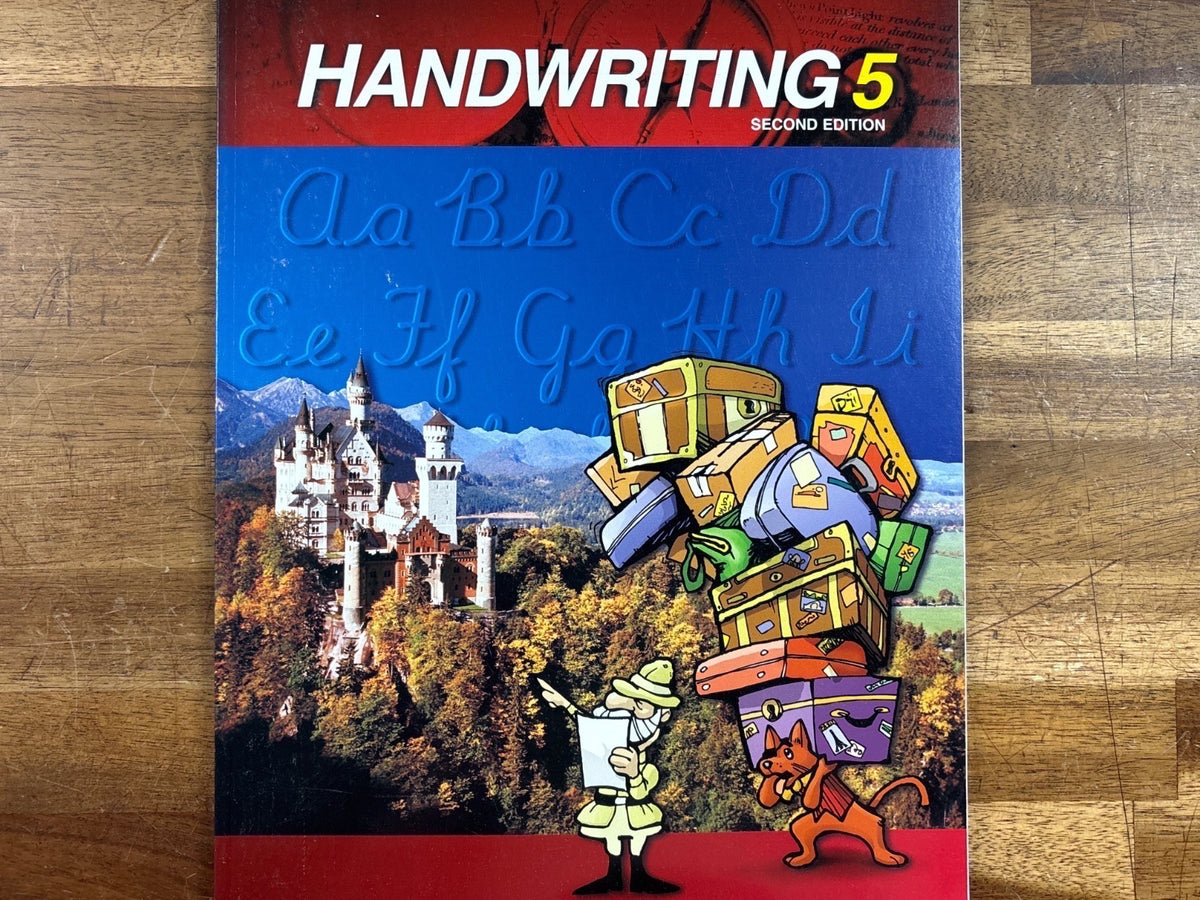 BJU Press Handwriting 5 Student Worktext 2nd Edition