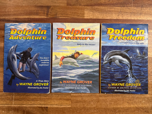 Dolphin Adventure, Treasure, Freedom Set by Wayne Grover