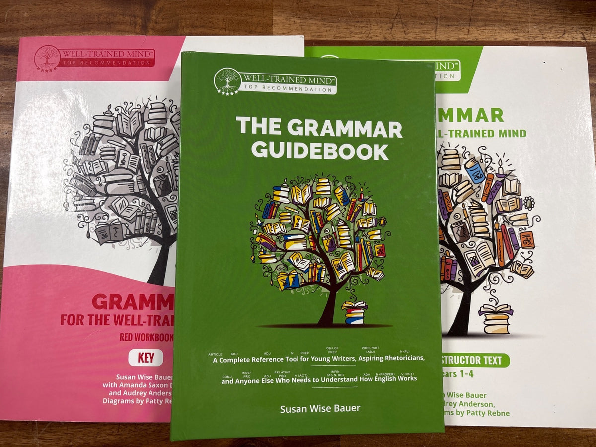 Grammar for the Well-Trained Mind Core Text, Key & Guidebook