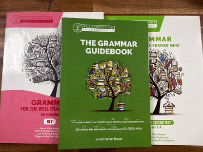 Grammar for the Well-Trained Mind Core Text, Key & Guidebook