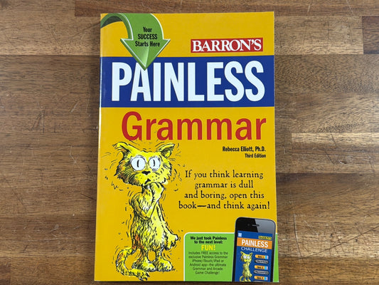 Barron's Painless Grammar Rebecca Elliott 3rd Edition