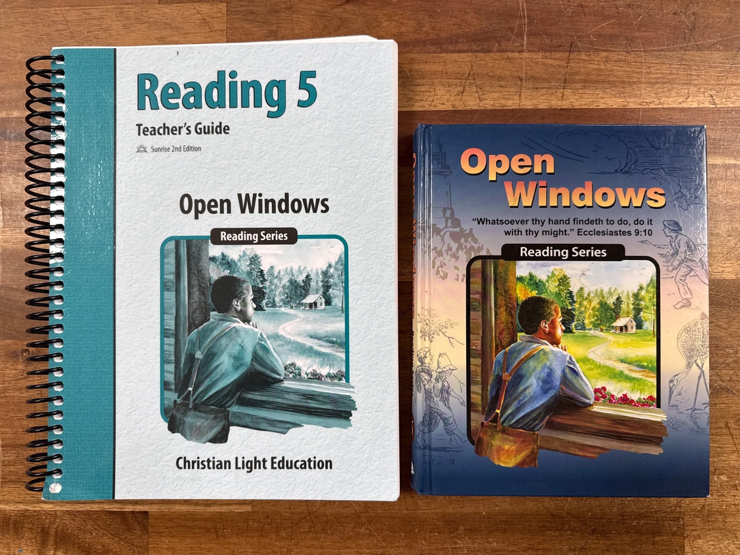 Christian Light Reading 5 Open Windows Teacher Guide & Reader Set