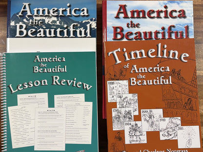 Notgrass America the Beautiful Curriculum Set Parts 1 & 2