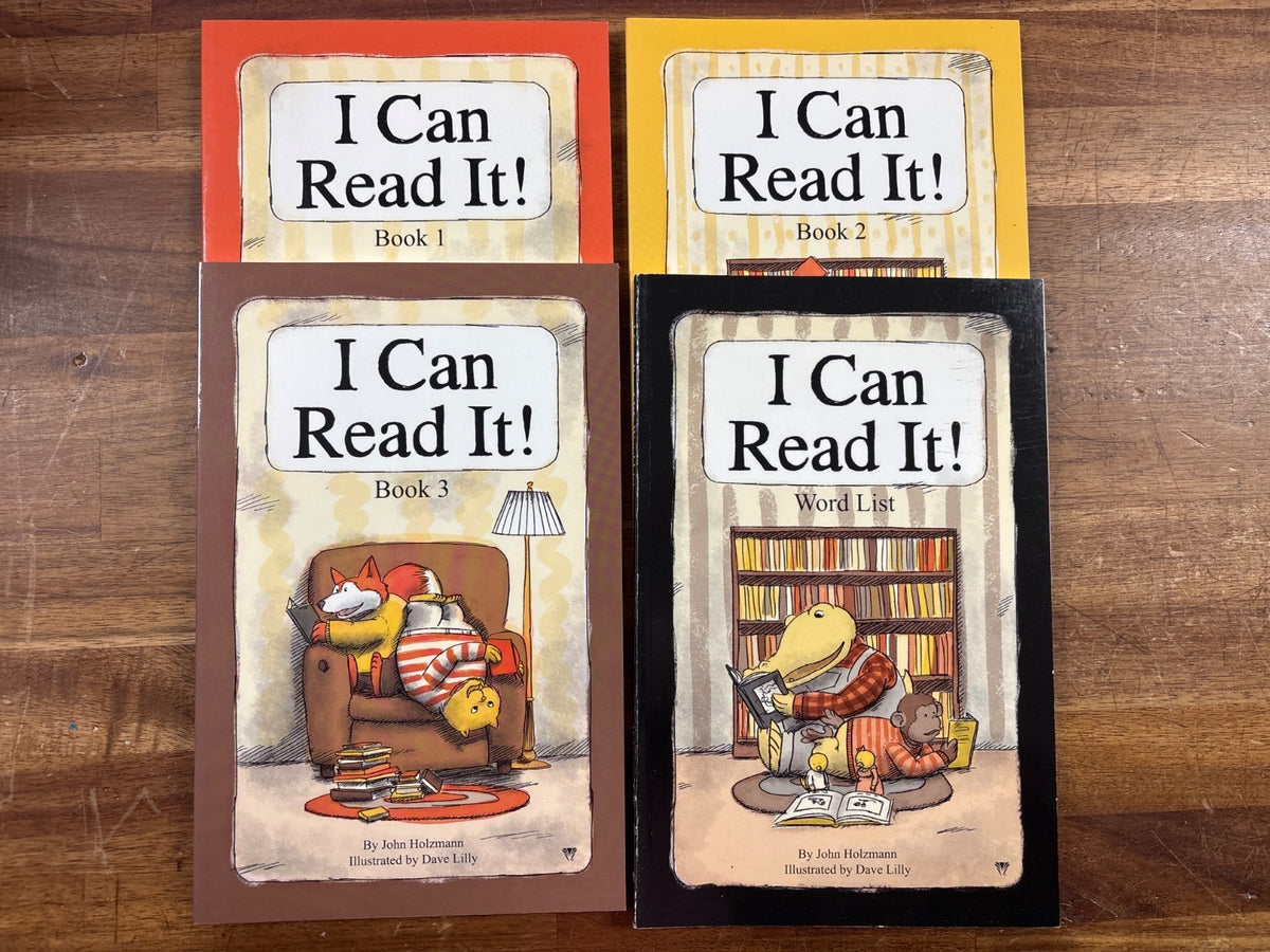 I Can Read It! Books 1-3 & Word List Set - Holzmann