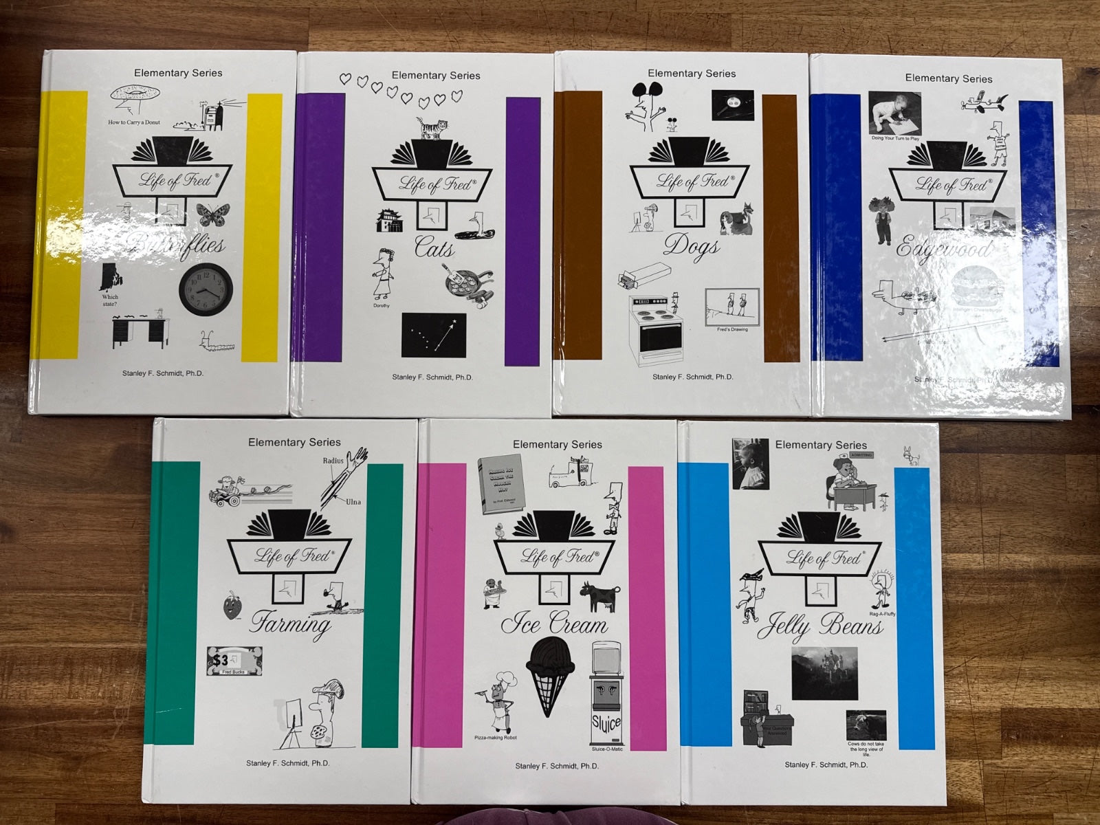 Life of Fred Elementary Series 7-Book Set Schmidt