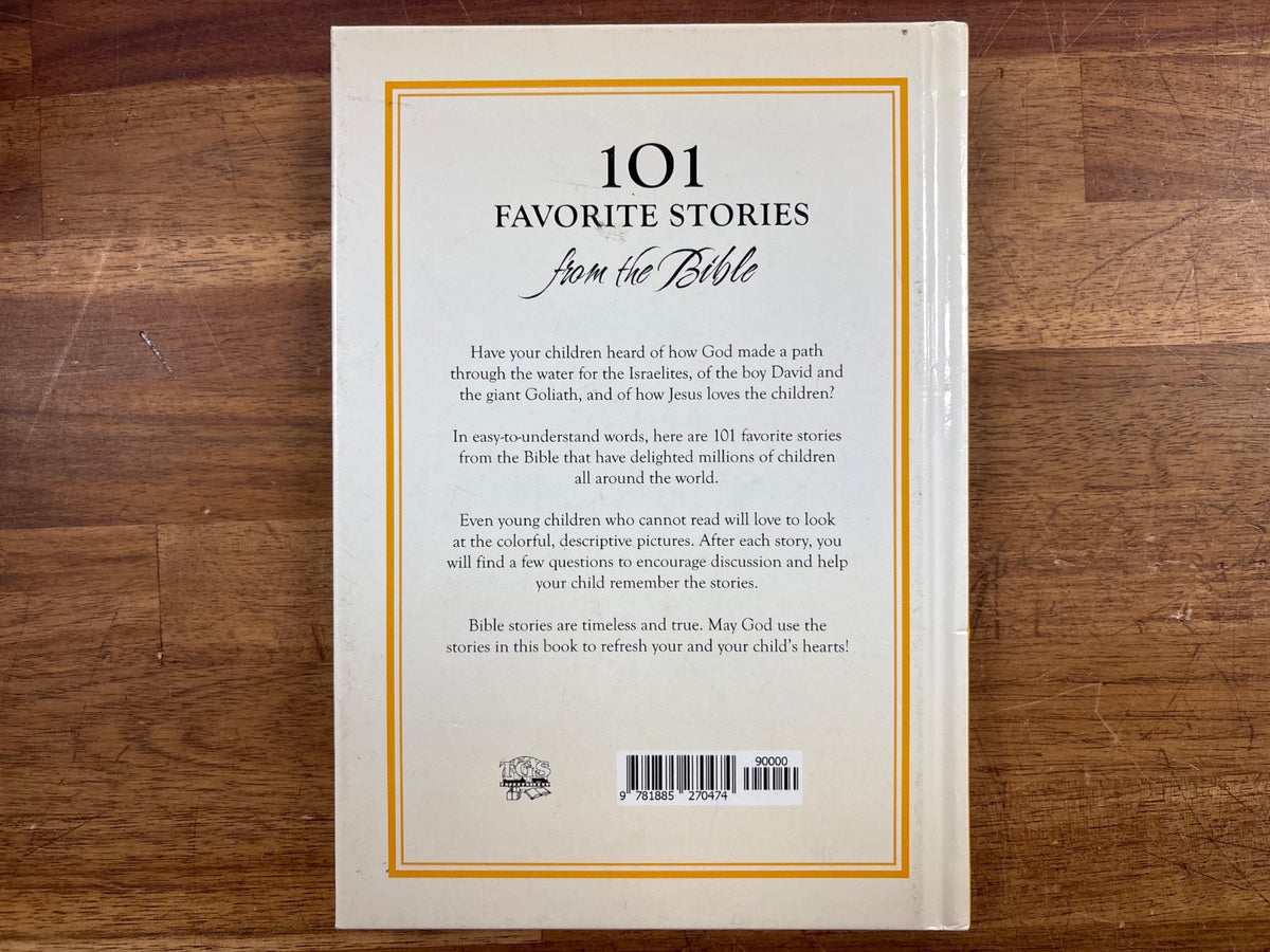 101 Favorite Stories from the Bible - Ura Miller (HC, VG) — Good