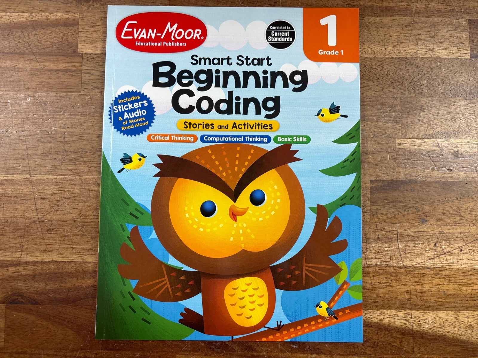 Evan-Moor Smart Start Beginning Coding Grade 1 — front cover