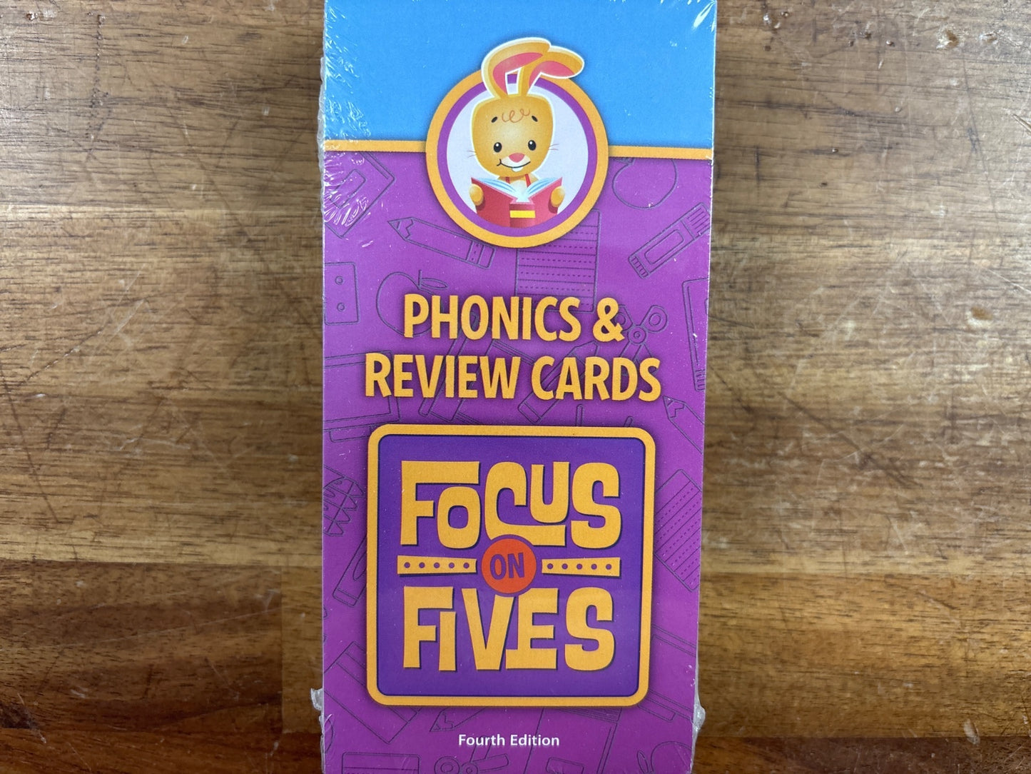 BJU Press Focus on Fives Phonics & Review Cards 4th Edition