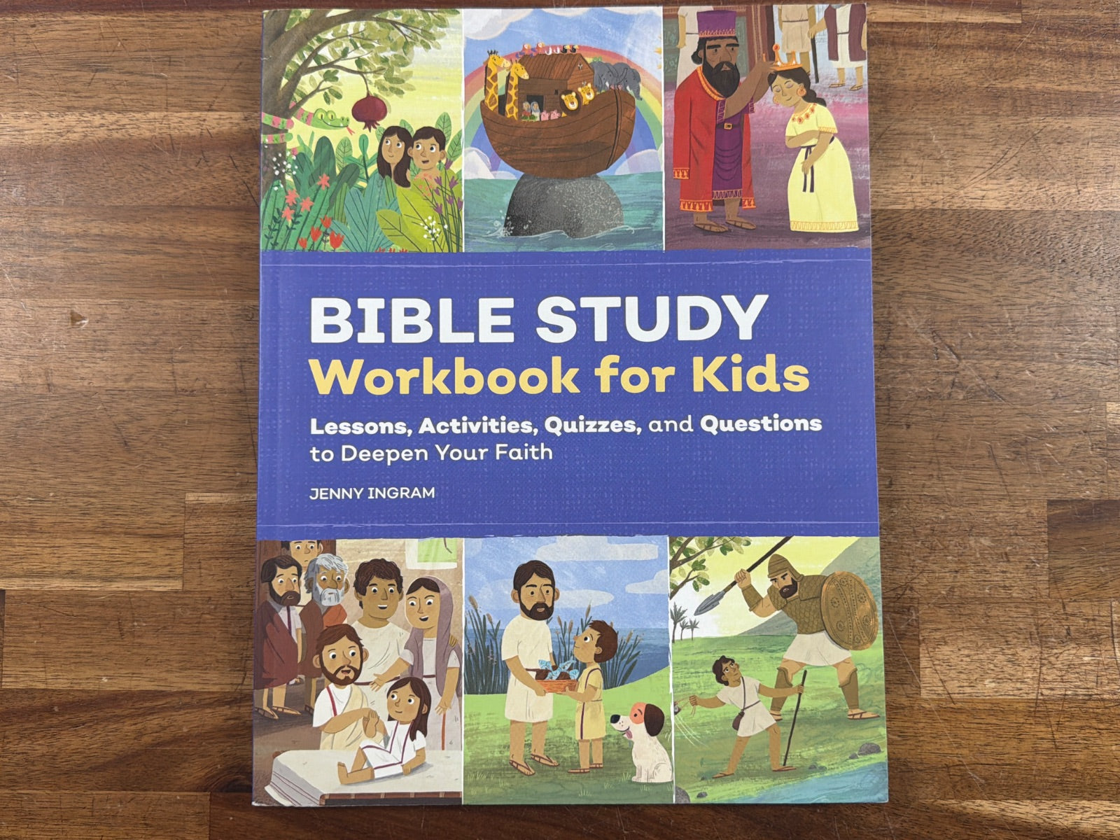 Bible Study Workbook for Kids by Jenny Ingram