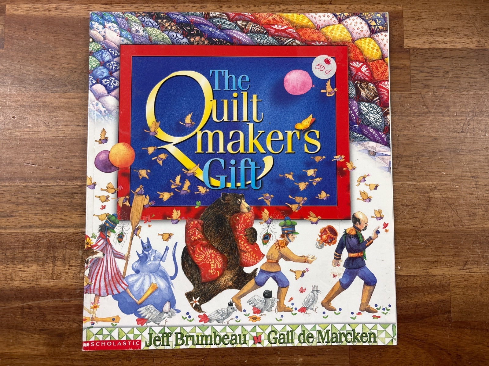 The Quiltmaker's Gift by Jeff Brumbeau Paperback — front cover