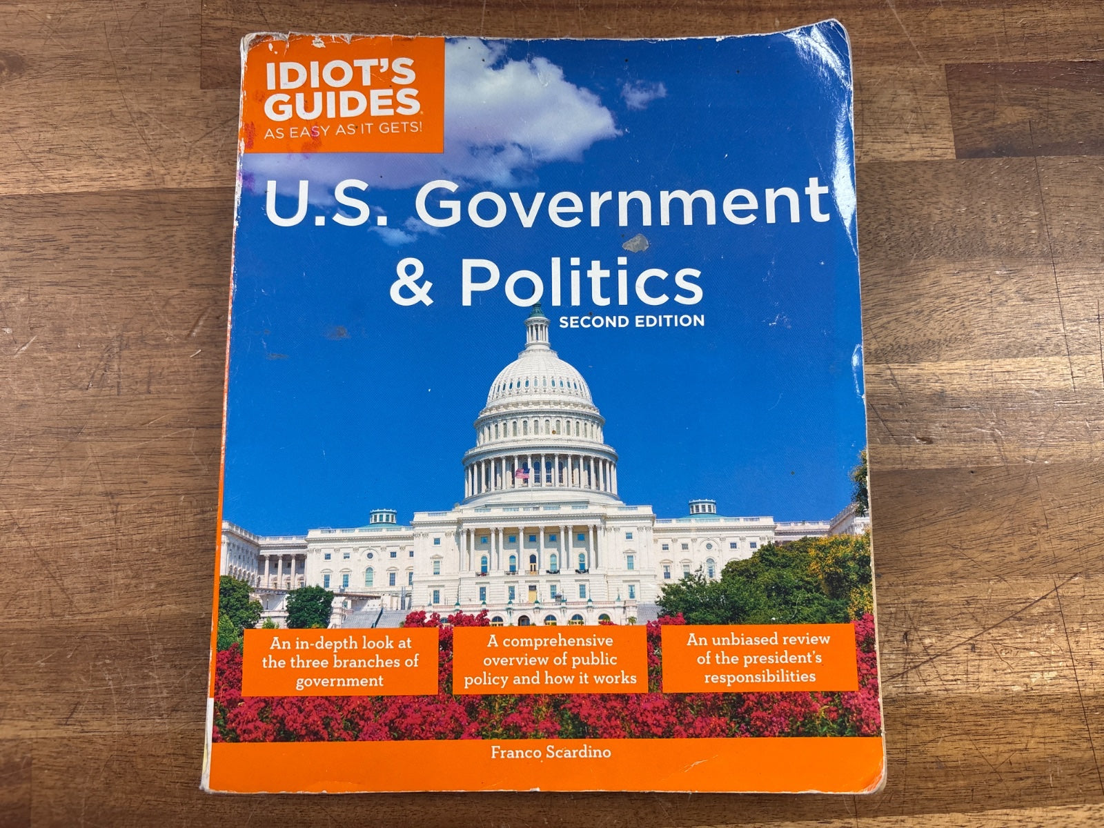 Idiot's Guides U.S. Government & Politics 2nd Edition — front cover