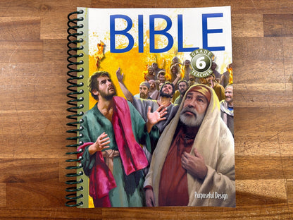Purposeful Design Bible Grade 6 Teacher Edition ACSI