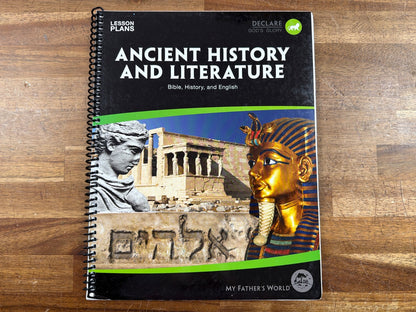 My Father's World Ancient History & Literature Lesson Plans