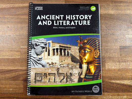 My Father's World Ancient History & Literature Lesson Plans