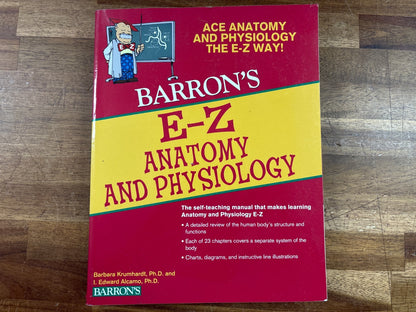 Barron's E-Z Anatomy and Physiology Self-Teaching Manual