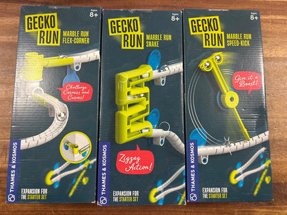 Thames & Kosmos Gecko Run Marble Run Expansion Set of 3 — front cover