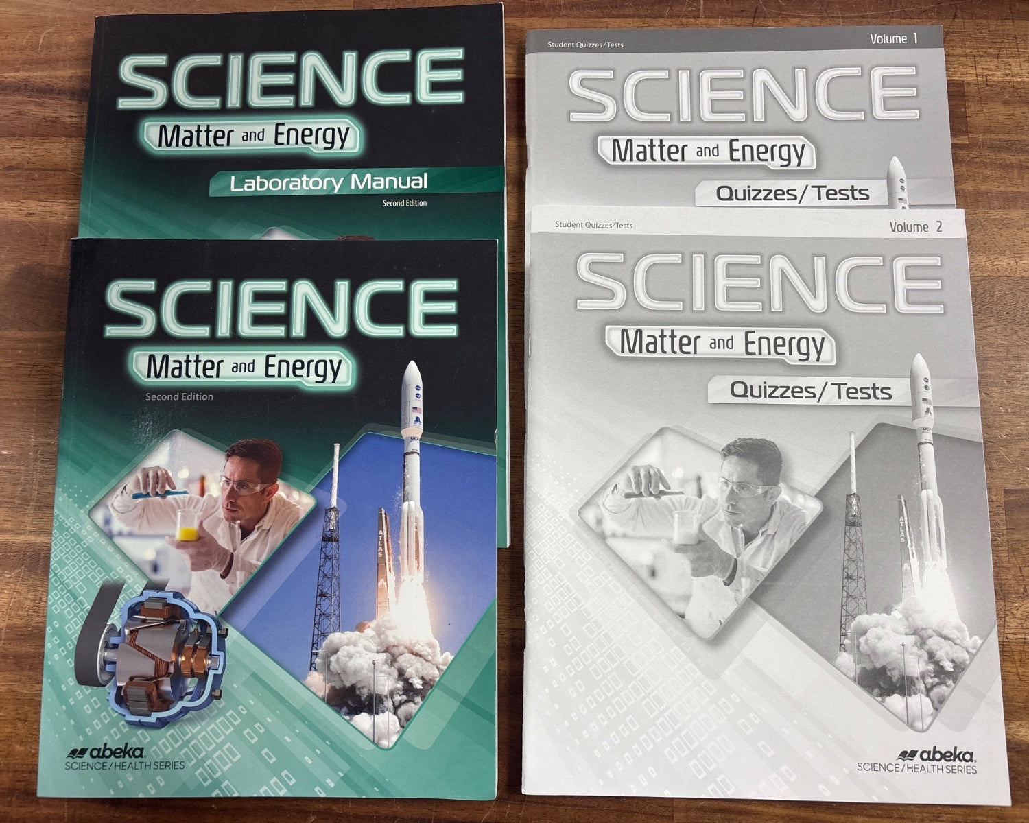 Abeka Science Matter and Energy 2nd Ed Set W/ Tests